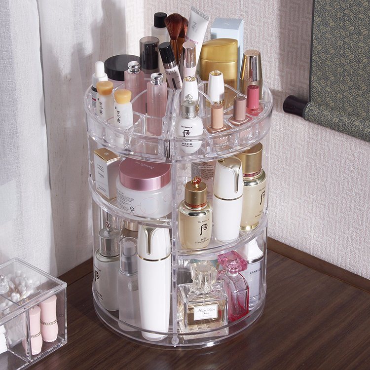 Rotating Makeup Organizer
