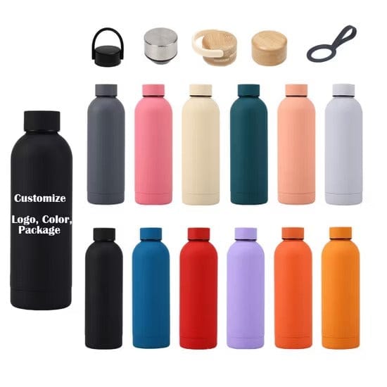 Stainless Steel Matte Water Temperature Bottle (500ml) Customize