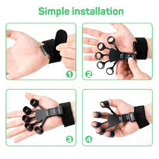 FINGER EXERCISER GRIPSTER STRENGTHENER FINGER STRETCHER HAND GRIPPER
