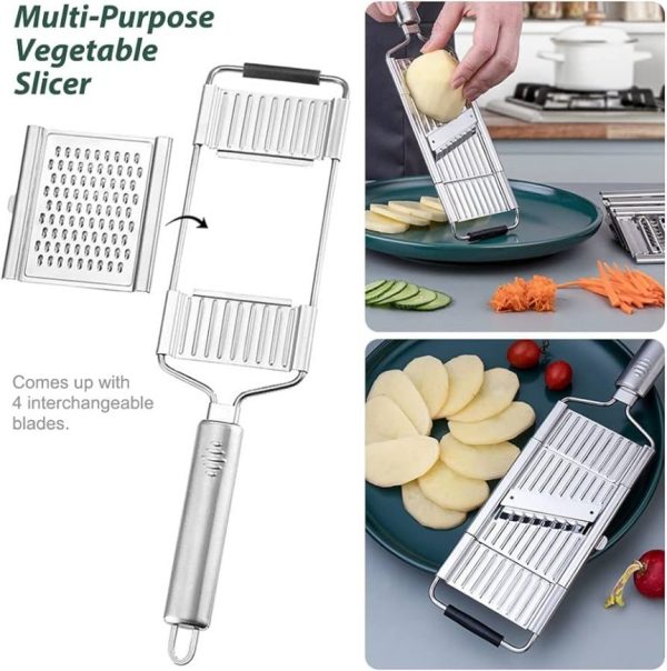 Multi Purpose Stainless Steel Vegetable Slicer