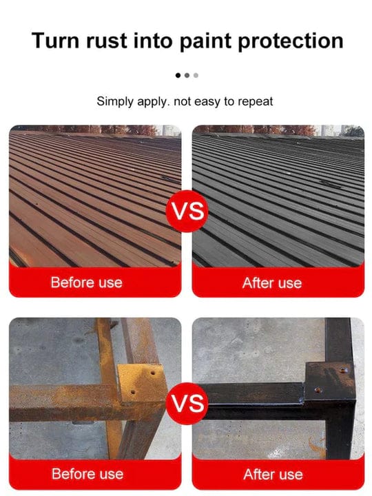 Rust Converter Metallic Paint
