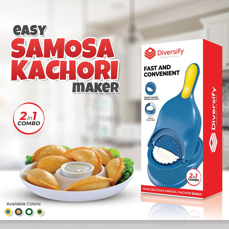 2 IN 1 DUMPLING SAMOSA AND KACHORI MAKER (799+200 Delivery Charges)