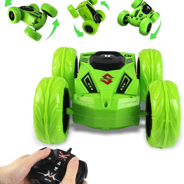 Remote Control Stunt Car Double Sided Rotating Tumbling 360° Flips